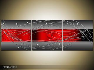 Moderní obraz na stěnu 90x30 cm třídílný